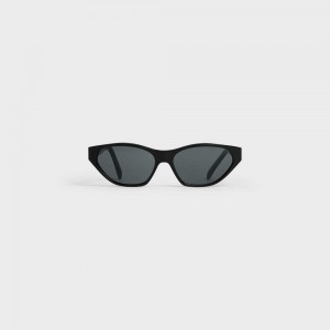 Celine Cat Eye S251 in Acetate Sunglasses Black | CL-592430