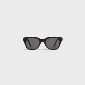 Celine Frame 04 in Acetate with Polarized Lenses Sunglasses Black | CL-591738