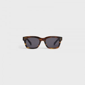 Celine Frame 41 in Acetate Sunglasses Striped Havana | CL-591741