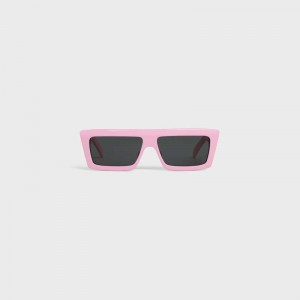 Celine Monochroms 02 in Acetate Sunglasses Light Pink | CL-591752