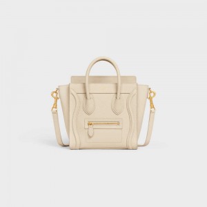 Celine Nano bag in drummed calfskin Luggage PAMPA | CL-593050