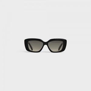 Celine Triomphe 04 in Acetate Sunglasses Black | CL-592391