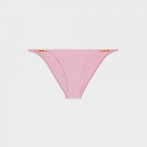 Celine triomphe bottom in matte jersey Swimwear Vieux Rose | CL-592769