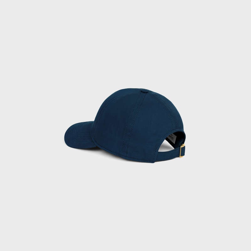 Celine BASEBALL IN COTTON Cap Marine | CL-591689