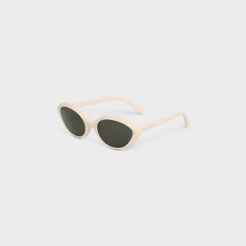 Celine Cat Eye S264 in Acetate Sunglasses Ivory | CL-592387