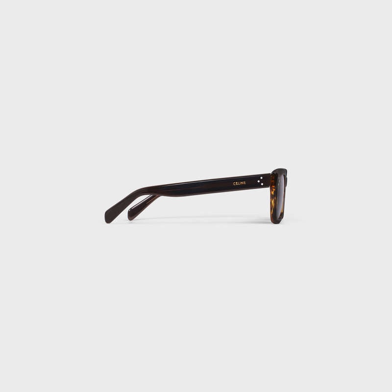 Celine Frame 41 in Acetate Sunglasses Striped Havana | CL-591741