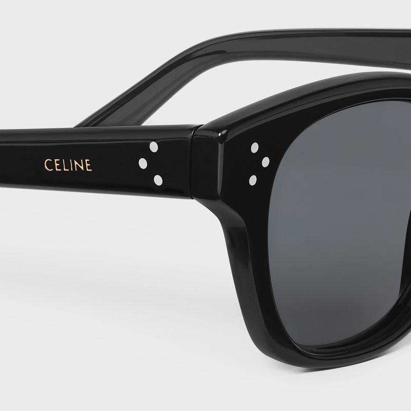 Celine Frame 42 in Acetate Sunglasses Black | CL-591742