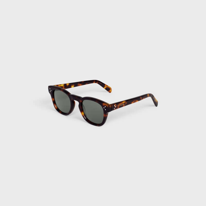 Celine Frame 42 in Acetate Sunglasses Dark Havana | CL-591743