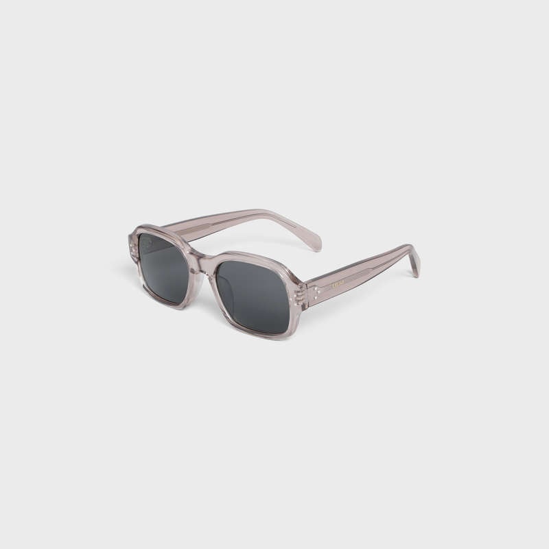 Celine Frame 49 in Acetate Sunglasses Transparent Taupe | CL-591730