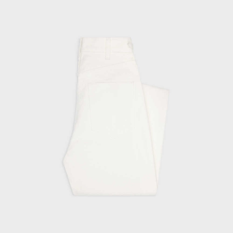 Celine Jane flared jeans in optic wash denim Pants OPTIC WHITE WASH | CL-592722