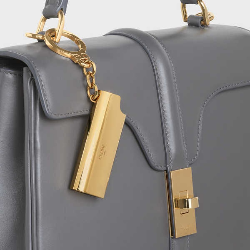 Celine LIGHTER CASE CHARM in Brass Leather Goods Accessories Gold | CL-592920