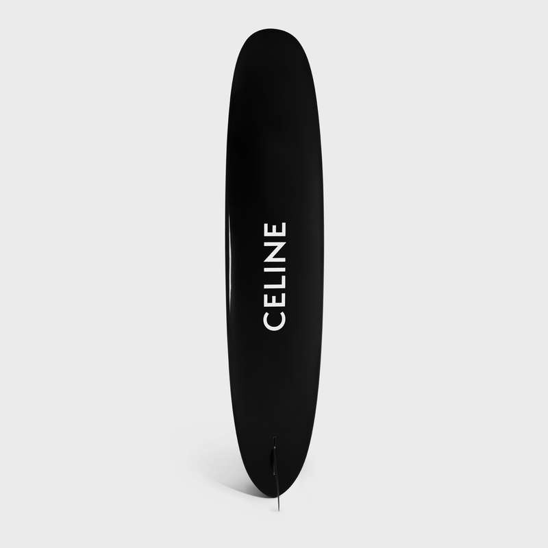 Celine LONGBOARD with celine LOGO IN RESIN AND FIBERGLASS Lifestyle Black / white | CL-591680