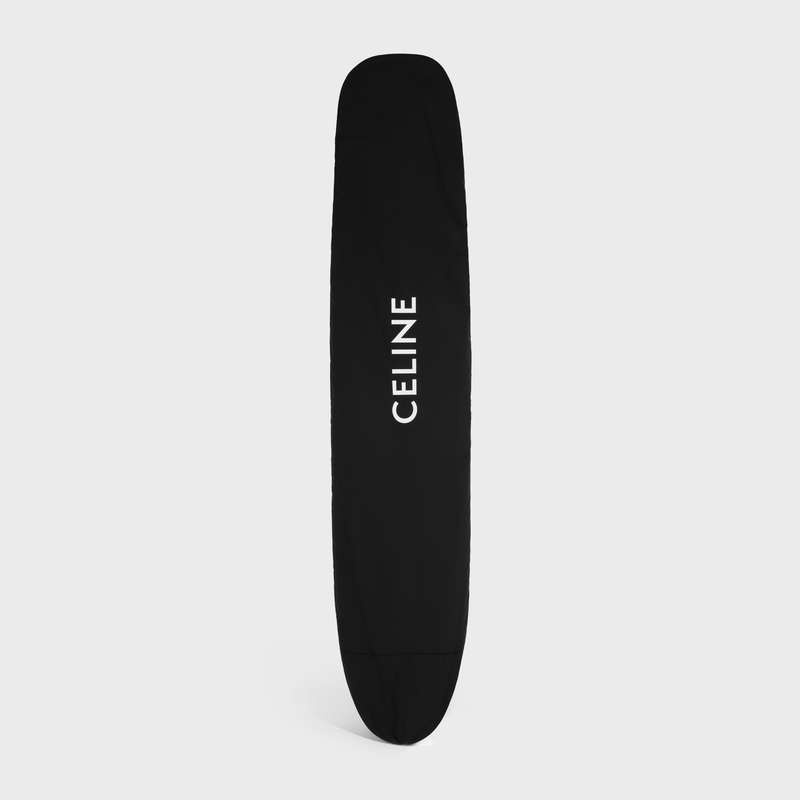 Celine LONGBOARD with celine LOGO IN RESIN AND FIBERGLASS Lifestyle Black / white | CL-591680