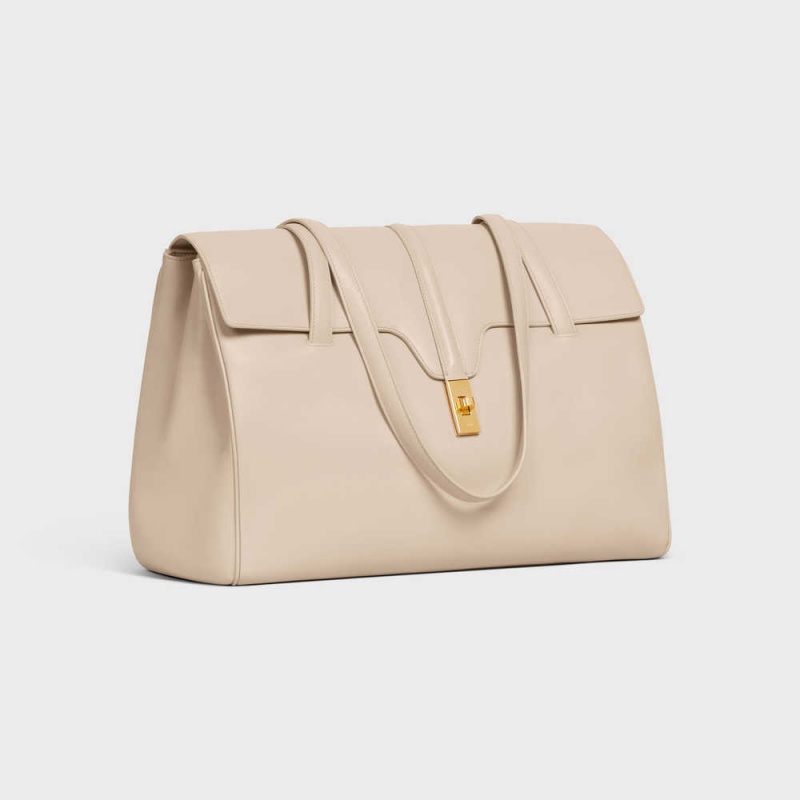 Celine Large Soft bag in Smooth Calfskin 16 Nude | CL-593267