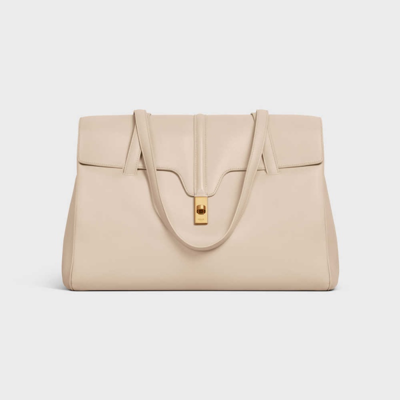 Celine Large Soft bag in Smooth Calfskin 16 Nude | CL-593267