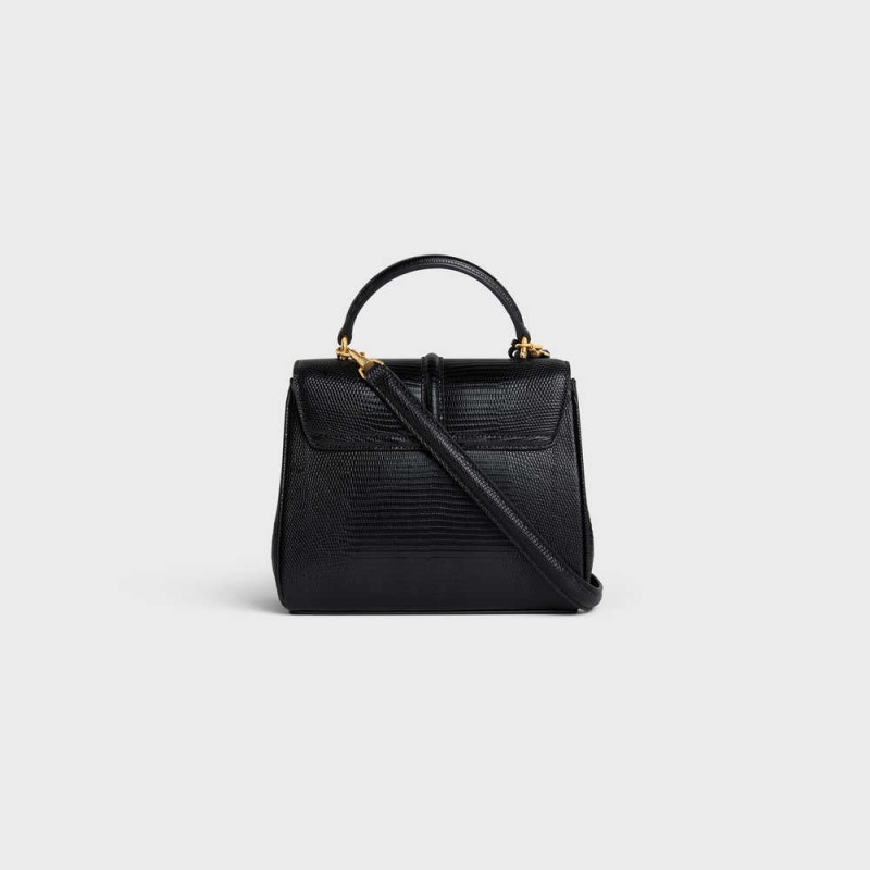 Celine MINI in Lizard 16 Black | CL-593271