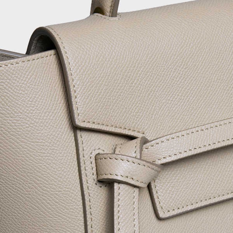 Celine Micro in grained calfskin Belt Bag Light taupe | CL-593063