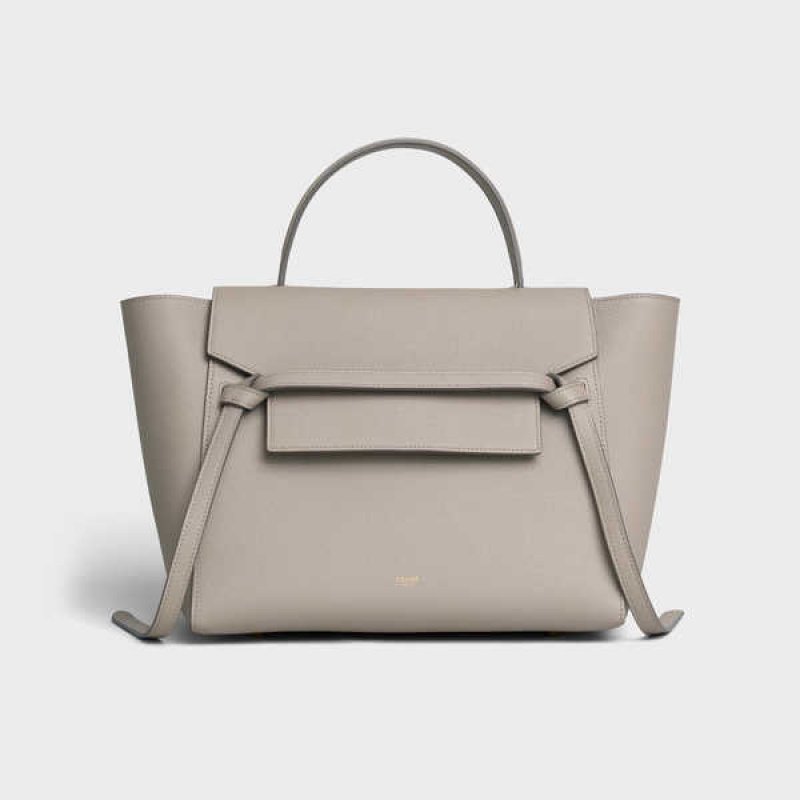 Celine Mini in grained calfskin Belt Bag Light taupe | CL-593066