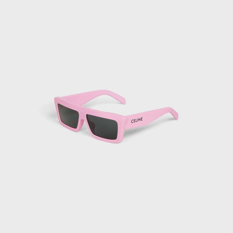 Celine Monochroms 02 in Acetate Sunglasses Light Pink | CL-591752