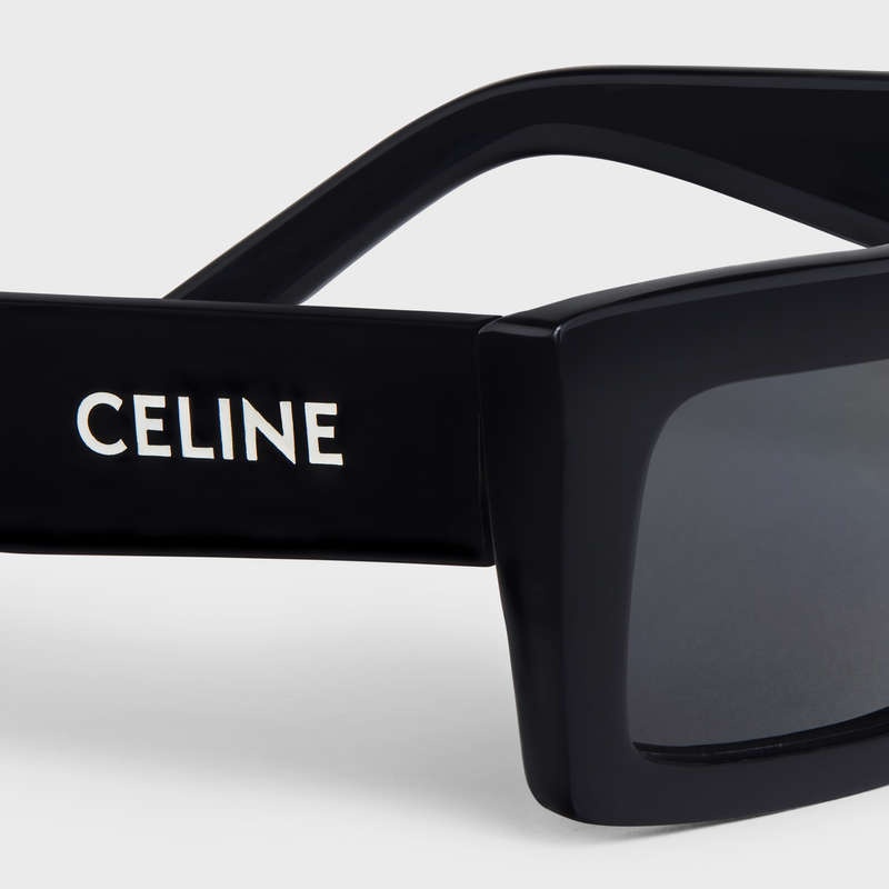 Celine Monochroms 02 in Acetate Sunglasses Black | CL-591750