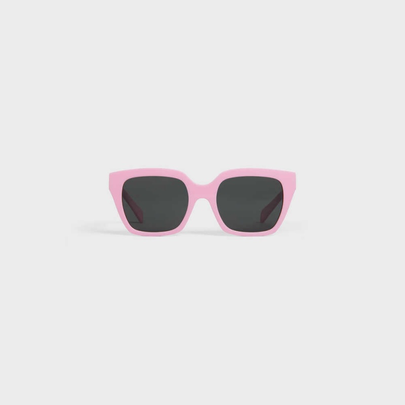 Celine Monochroms 03 in Acetate Sunglasses Light Pink | CL-592419