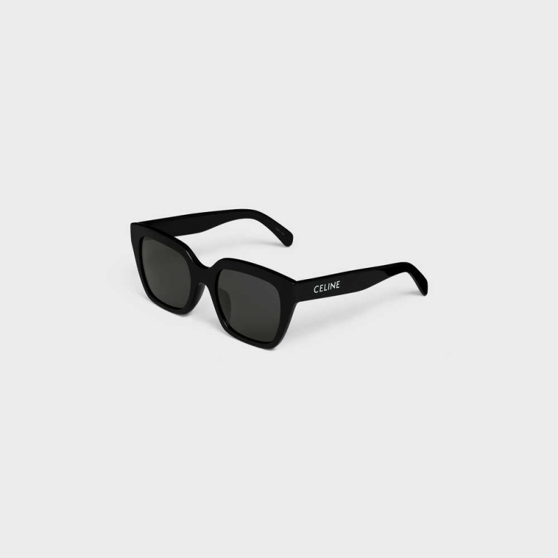 Celine Monochroms 03 in Acetate Sunglasses Black | CL-592417