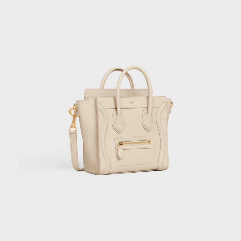 Celine Nano bag in drummed calfskin Luggage PAMPA | CL-593050