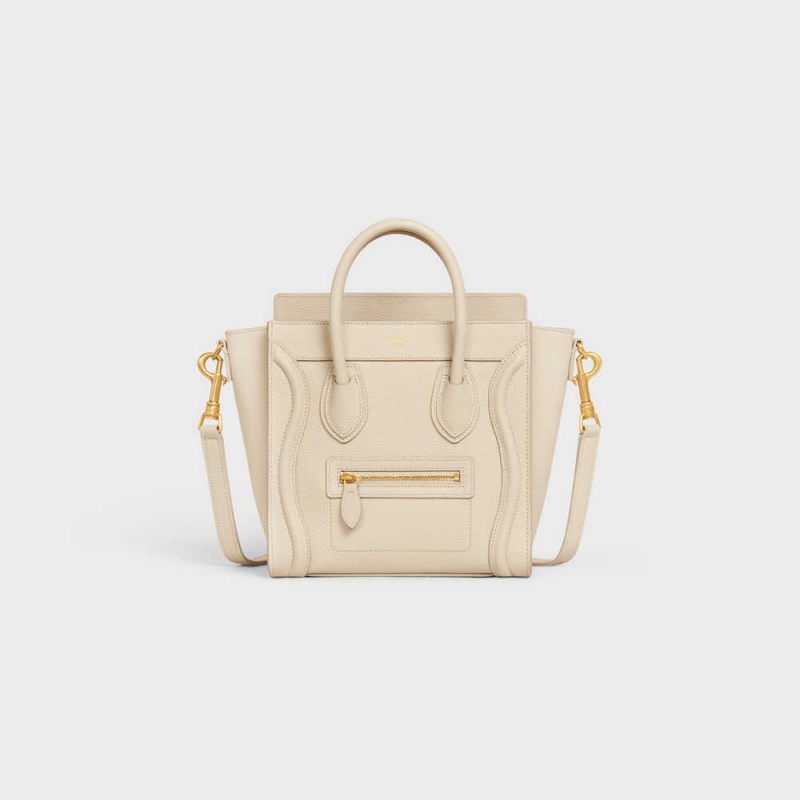 Celine Nano bag in drummed calfskin Luggage PAMPA | CL-593050