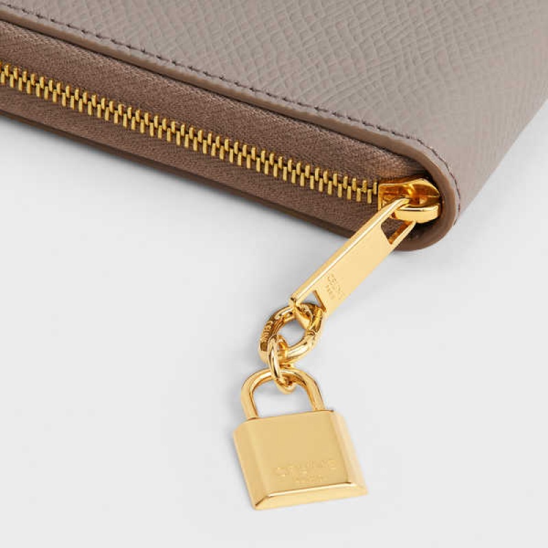 Celine PADLOCK CHARM in Brass Leather Goods Accessories Gold | CL-592921