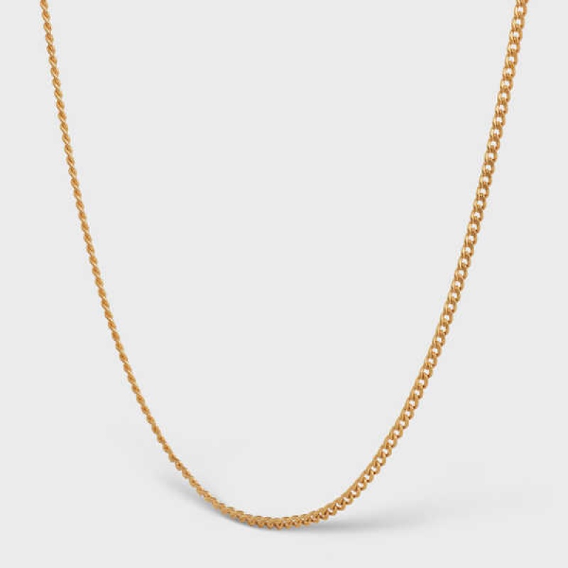 Celine Separables Chain in Brass with Gold Finish Necklaces Gold | CL-592263