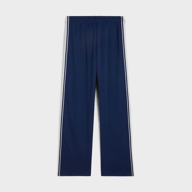 Celine Tracksuit in double face jersey Pants NAVY/OFF WHITE | CL-592037