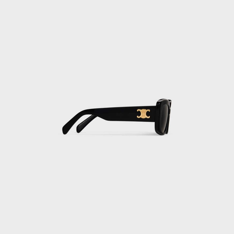 Celine Triomphe 04 in Acetate Sunglasses Black | CL-592391