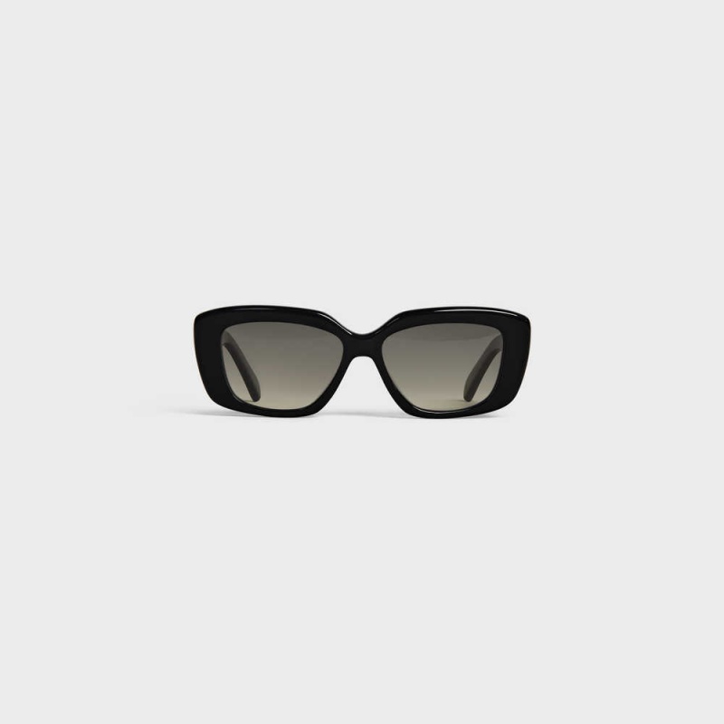 Celine Triomphe 04 in Acetate Sunglasses Black | CL-592391