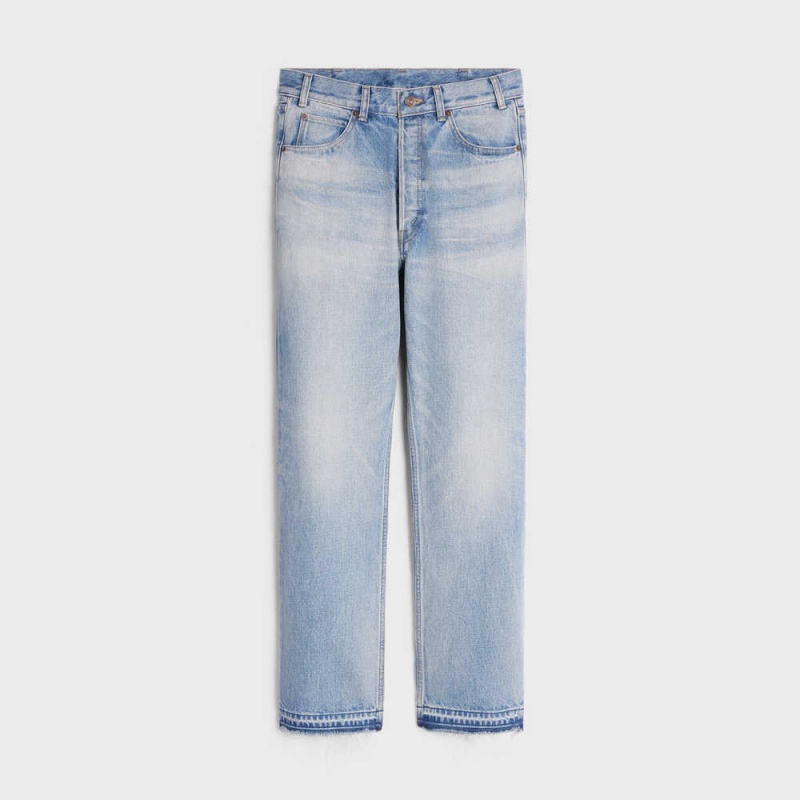 Celine WESLEY JEANS IN PISMO WASH DENIM Pants PISMO WASH | CL-592714