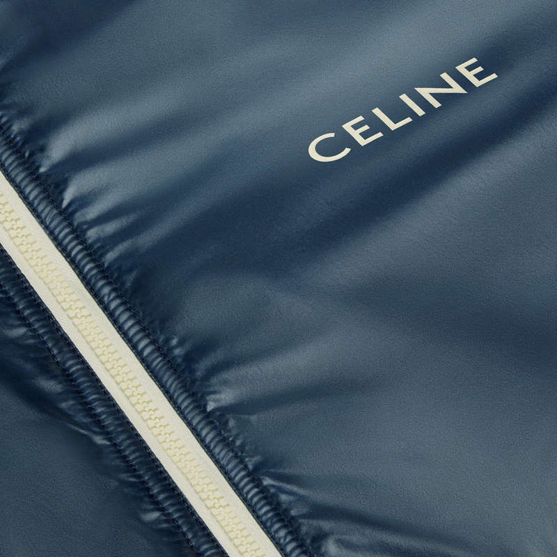 Celine blouson in lightweight nylon Blousons Navy | CL-591960