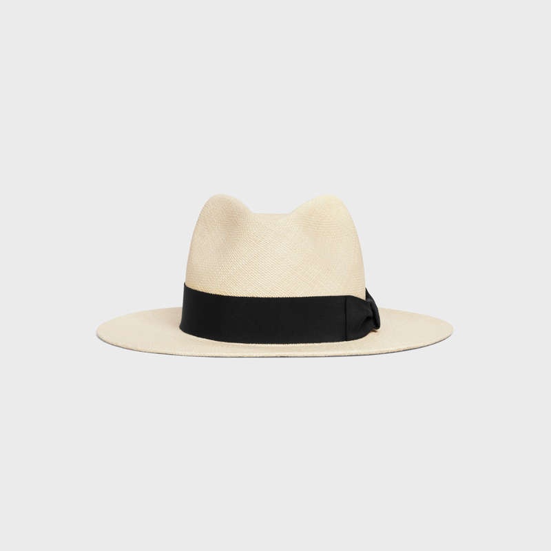 Celine fedora in straw Hat Natural | CL-591723