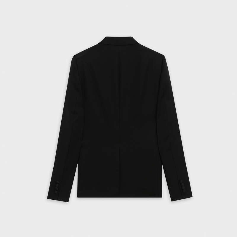 Celine in grain de poudre Jackets ULTRA BLACK | CL-592004